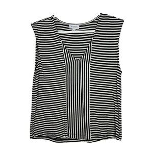 Evereve Laney Striped Mix Tank Top | Womens Size M